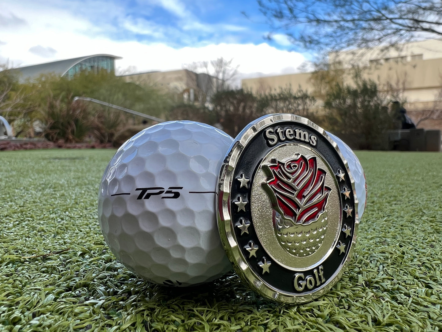 Stems Golf Ball Marker